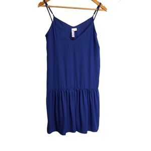 Alya Women's Navy Blue Summer Mini Dress‎ Size Small